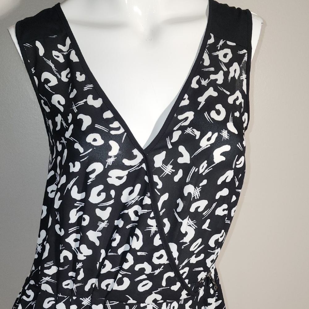 Dex Black and White Mini Dress - Picture 4 of 13